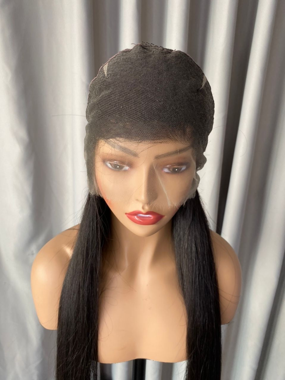 Simple Brazilian HD Lace 13x4 virgin human Hair pre-made wig Units