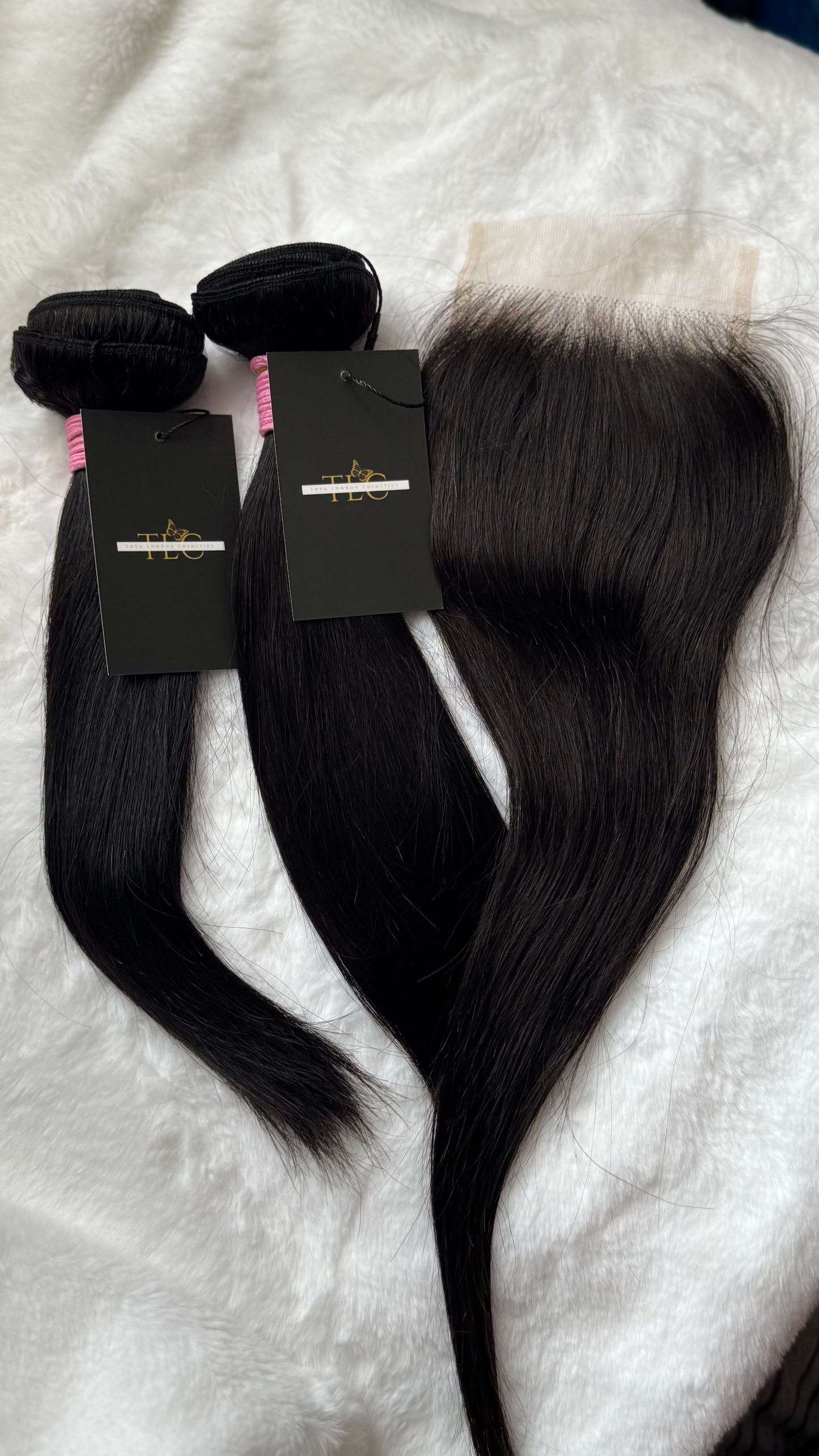 Short Virgin Hair Bundles + HD 4x4 Closure